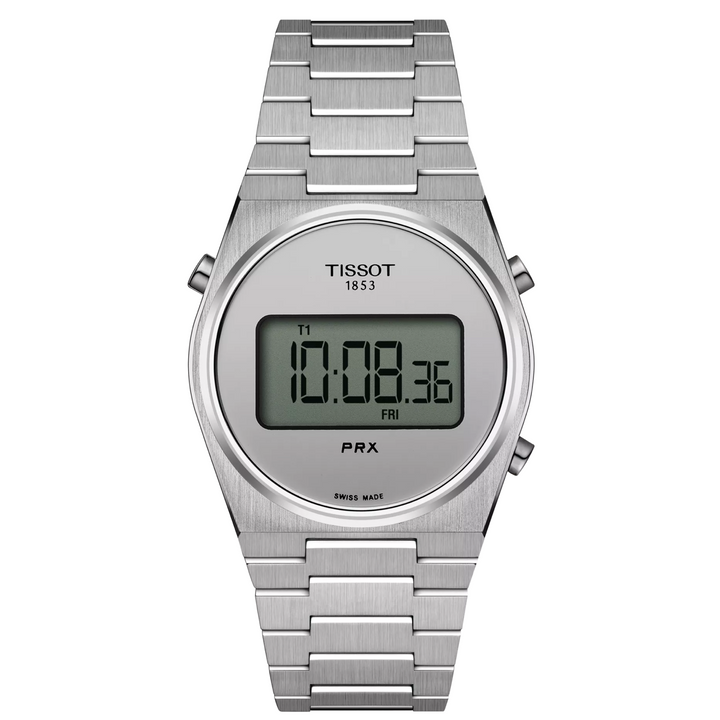 PRX Digital Silver 35MM Watch