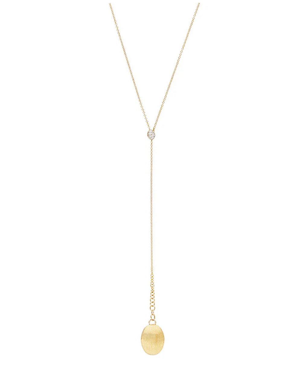 Candle Gold and Diamond Charming Pendant