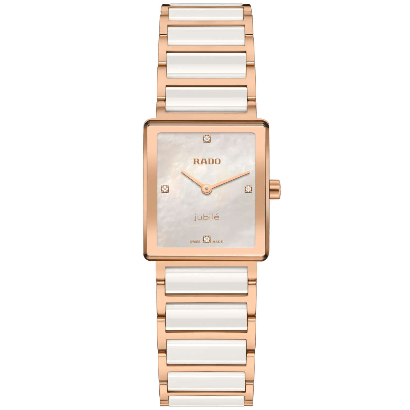 Integral White Ceramic and Pink PVD 23MM Watch – Kury Alta Relojeria