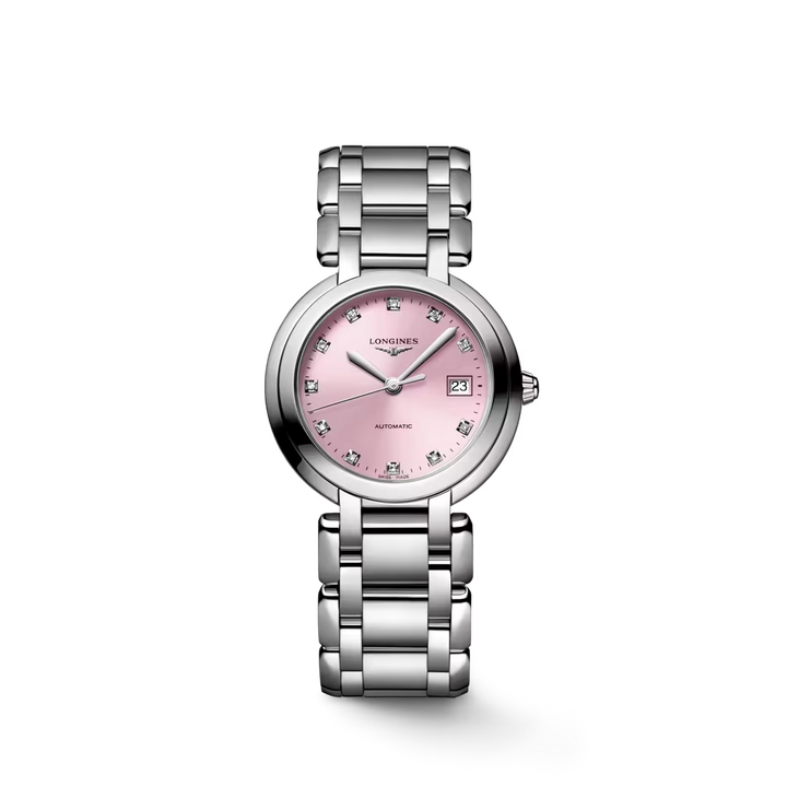 Primaluna Pink 30MM Stainless Steel Watch