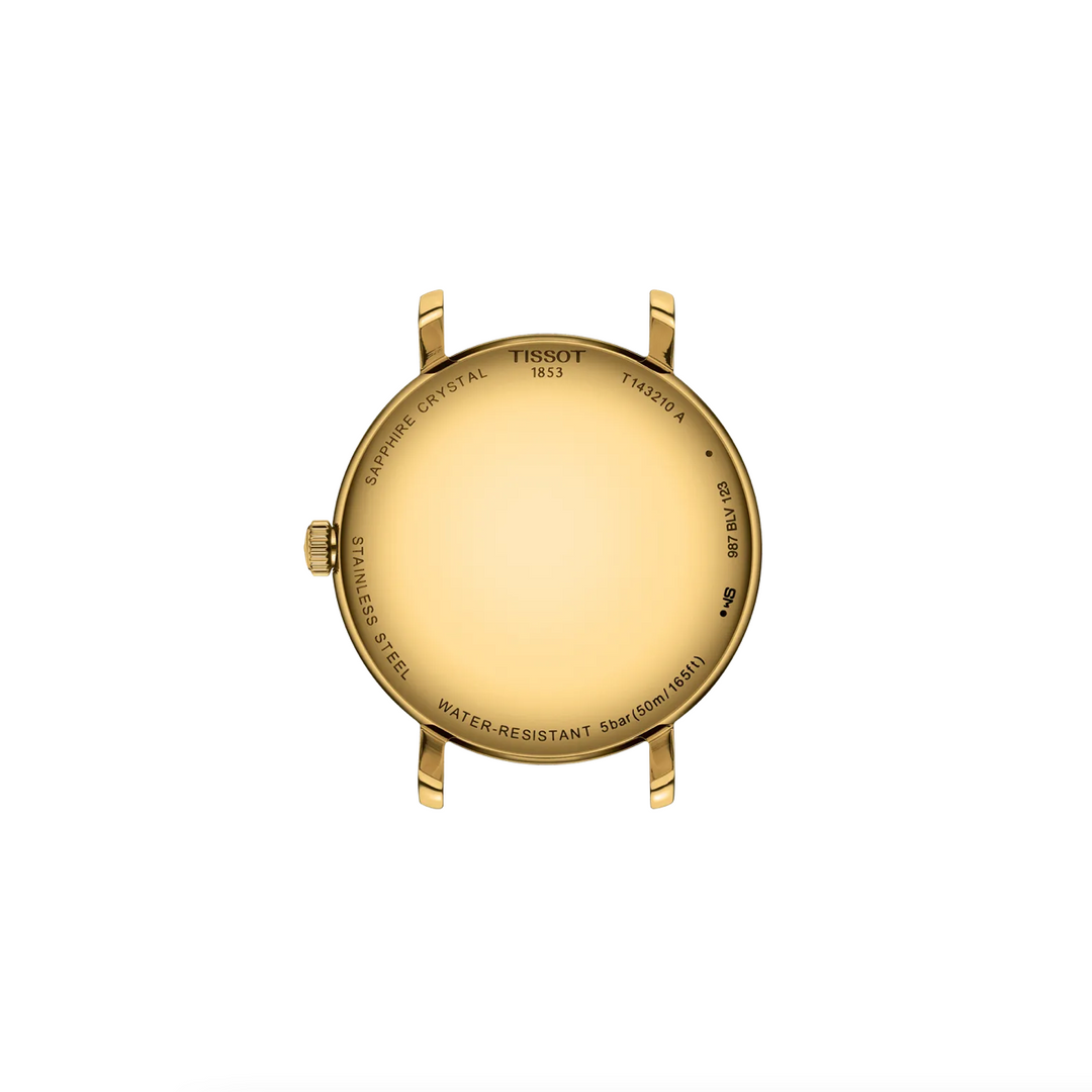 Everytime Yellow PVD with Champage Dial 34MM Watch