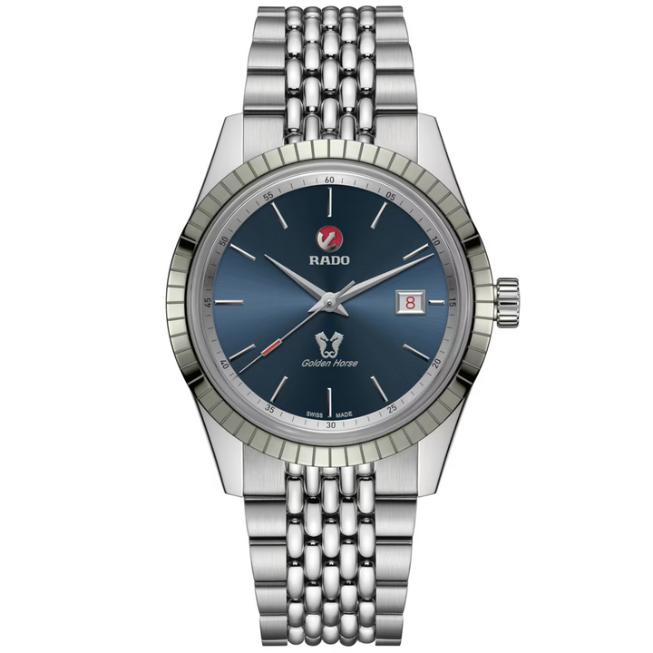 HyperChome Classic Blue Dial 42MM Watch