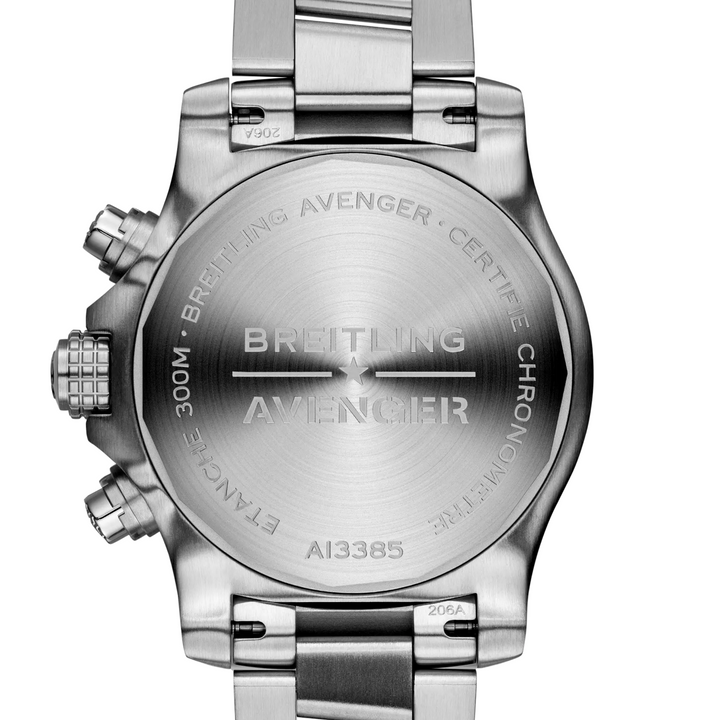 Avenger Chronograph Black Dial 43MM Watch