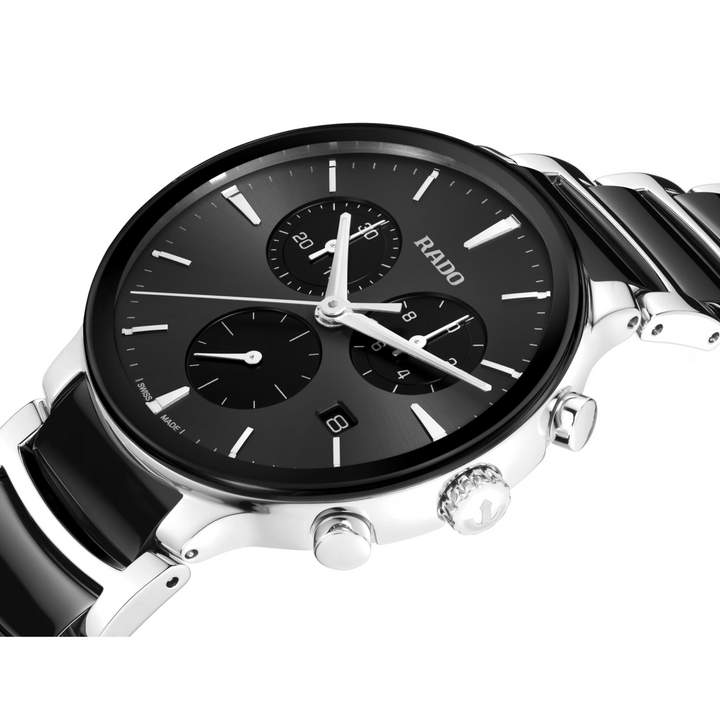 Centrix Round Black Ceramic 41MM Watch