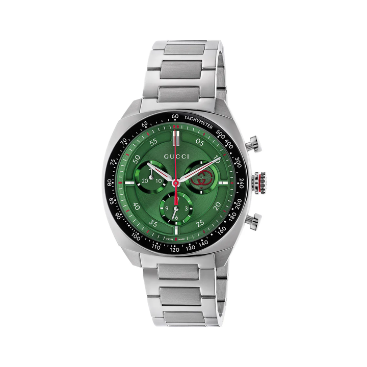 Interlocking G Chronograph Green Dial 41MM Watch