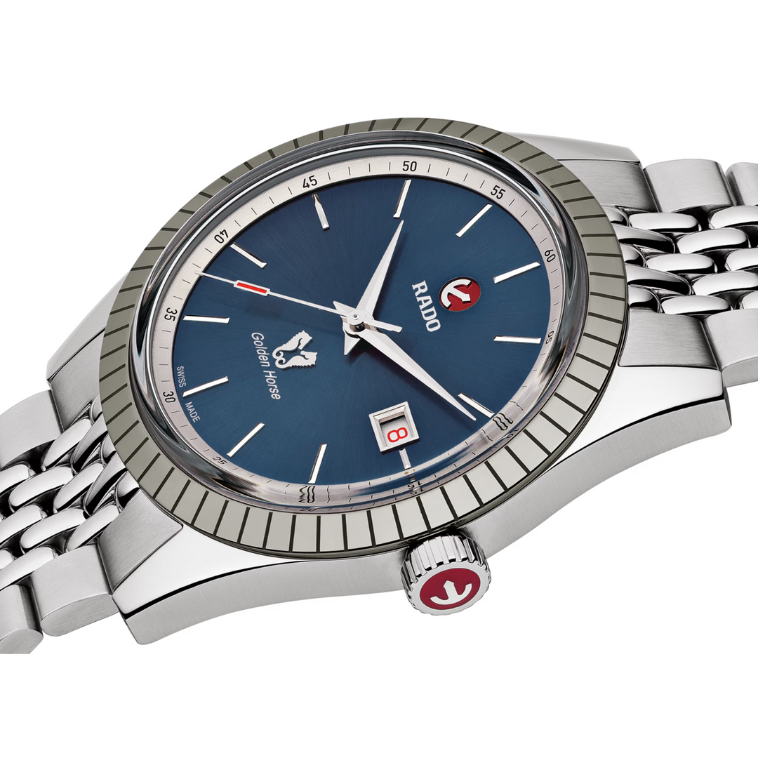 HyperChome Classic Blue Dial 42MM Watch