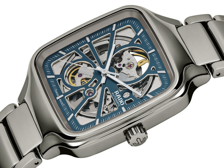 True Square Open Heart Plasma High-Tech Ceramic 38MM Watch
