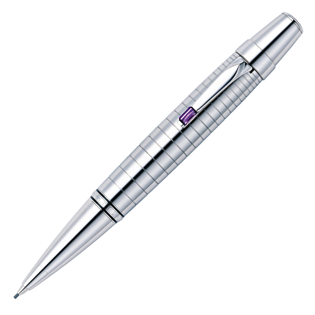 Boheme Solitaire Platinum Plated Amethyst Mechanical Pencil