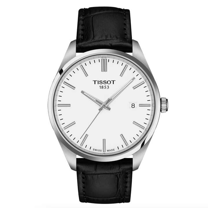 PR 100 White Dial with Black Strap 40MM Watch