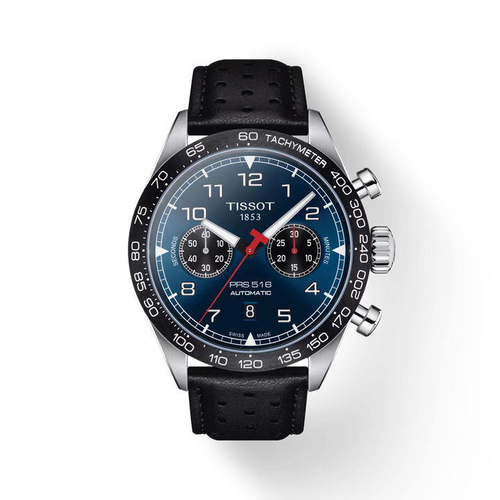 PRS 516 Automatic Chronograph Black/Blue 45MM Watch